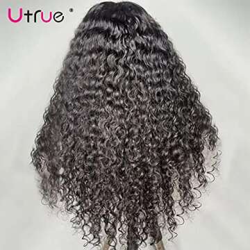 Utrue Lace Front Human Hair Wigs - Natural Look & Comfort