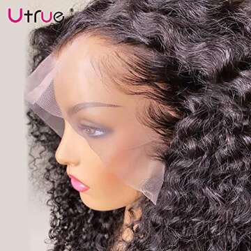 Utrue Lace Front Human Hair Wigs - Natural Look & Comfort