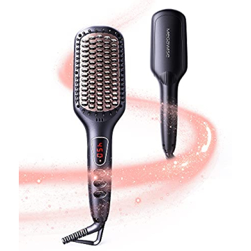 MEGAWISE Pro Ionic Straightening Brush - 20s Heat