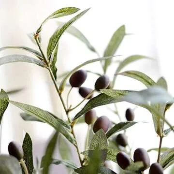 Realistic Olive Branches for Home and Office Decor