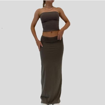 Chic Women’s Two Piece Skirt Set for Stylish Summer Outfits