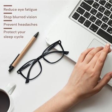 Gaoye Blue Light Blocking Glasses for Women - 3 Pack