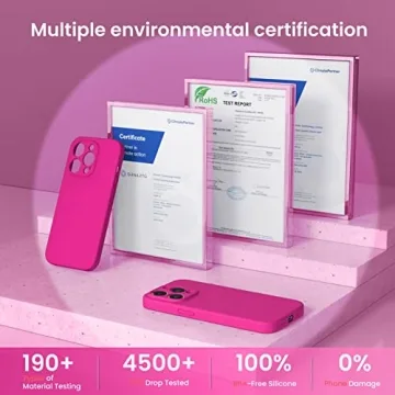 ORNARTO iPhone 14 Pro Case with Screen Protectors