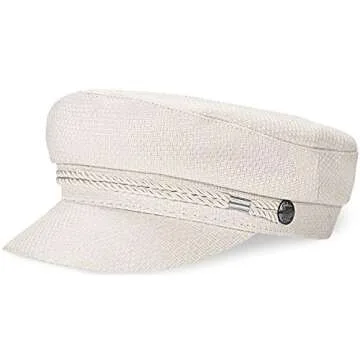 WETOO Women's Fiddler Cap - Stylish Newsboy Hat