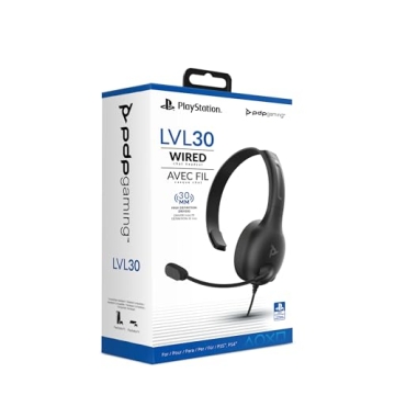 PDP LVL30 Wired Headset - Comfortable Gaming Earphone