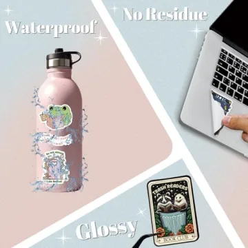 300 Unique Bookish Stickers for Kindle and More