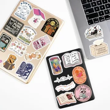 300 Unique Bookish Stickers for Kindle and More