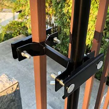 Heavy Duty Adjustable Deck Umbrella Holder for Railing