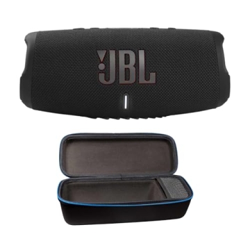 JBL Charge 5 Speaker Bundle with Protective Case - Ultimate Sound & Durability