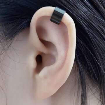 AVYRING Magnetic Ear Cuffs Set: Stylish & Non-Piercing