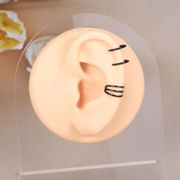 AVYRING Magnetic Ear Cuffs Set: Stylish & Non-Piercing