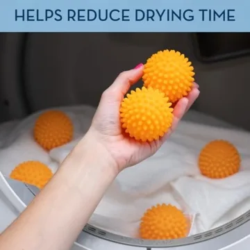 S&T INC. Reusable Dryer Balls - Eco-Friendly Laundry Solution