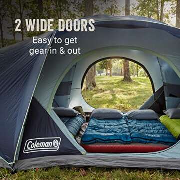 Coleman Skydome Tent XL for Family Camping Adventures