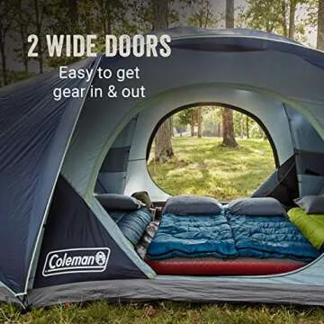 Coleman Skydome Tent XL for Family Camping Adventures