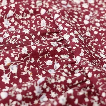 Stylish CFLONGE Floral V-Neck Maxi Dress for Summer