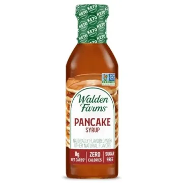 Walden Farms Pancake Syrup - Zero Calorie, Sugar-Free, Keto-Friendly, Low Carb, Gluten-Free, Vegan M...