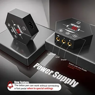 Professional Rotary Tattoo Pen Kit Complete Tattoo Supplies