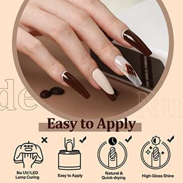 AZUREBEAUTY 18Pcs Dip Powder Nail Kit - Perfect for DIY Manicures