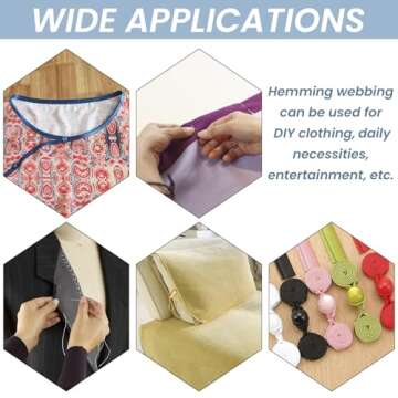 LEREATI Satin Bias Tape 1 Inch x 55 Yards - Double Fold