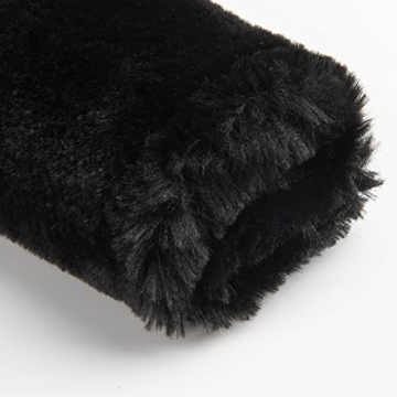 Amooca Faux Fur Seatbelt Cover for Comfort on the Road