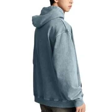 FAIABLE Vintage Plush Hoodies Pullover for All Seasons
