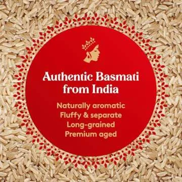 Royal Authentic Basmati Brown Rice - Gluten Free & Vegan 10 Pounds