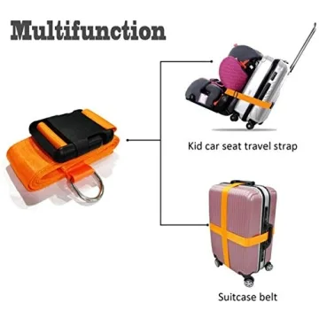 Travel Car Seat Belt Strap for Easy Airport Transport