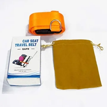 Travel Car Seat Belt Strap for Easy Airport Transport