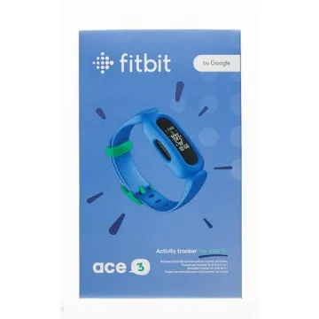 Fitbit Ace 3 Kids Activity Tracker Blue Green One Size
