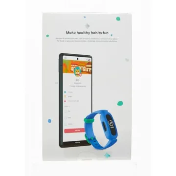 Fitbit Ace 3 Kids Activity Tracker Blue Green One Size