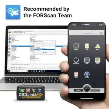 OBDLink MX+ OBD2 Bluetooth Scanner for iPhone, Android, and Windows
