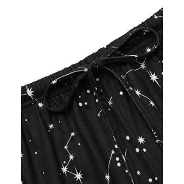 Ekouaer Tie Dye Pajamas Set Womens Loungewear Sleepwear 2 Piece PJ Sets