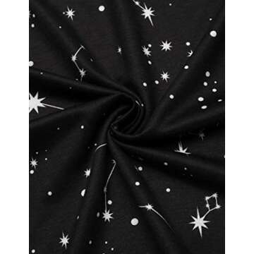 Ekouaer Tie Dye Pajamas Set Womens Loungewear Sleepwear 2 Piece PJ Sets