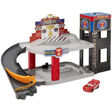 Fun Disney Pixar Cars Piston Cup Garage for Kids