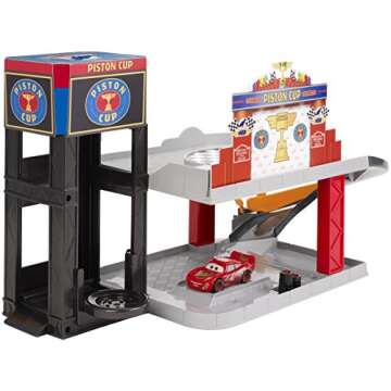 Fun Disney Pixar Cars Piston Cup Garage for Kids