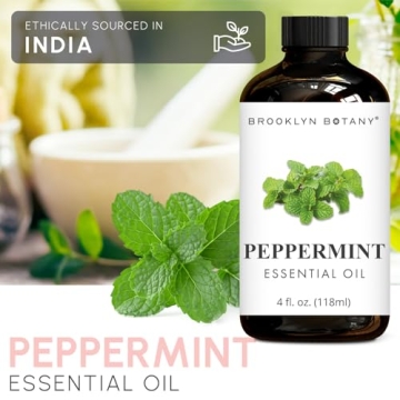 Brooklyn Botany Peppermint Essential Oil 4 Fl Oz Natural