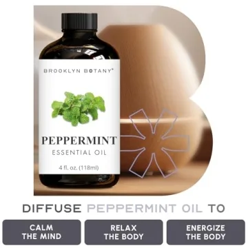 Brooklyn Botany Peppermint Essential Oil 4 Fl Oz Natural