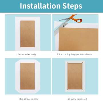 Sthmeyue Bookbinding Kit & Corner Miter Tool for Crafts