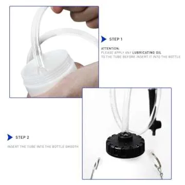 PESIKO 1L Brake Bleeder Bottle - One Person Use Kit