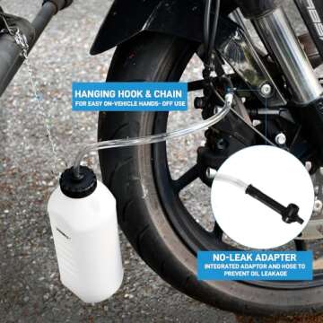 PESIKO 1L Brake Bleeder Bottle - One Person Use Kit