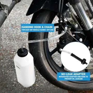 PESIKO 1L Brake Bleeder Bottle - One Person Use Kit