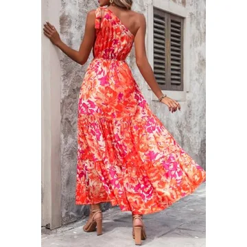 PRETTYGARDEN Floral Maxi Dress for Stylish Summer Wear