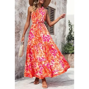 PRETTYGARDEN Floral Maxi Dress for Stylish Summer Wear
