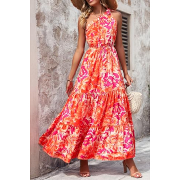 PRETTYGARDEN Floral Maxi Dress for Stylish Summer Wear