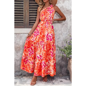 PRETTYGARDEN Floral Maxi Dress for Stylish Summer Wear