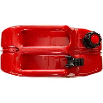 Midwest 5 Gallon Metal Gas Can - Safe Fuel Storage