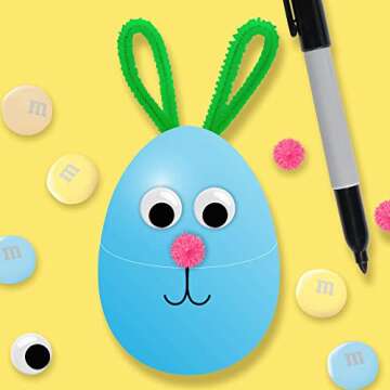 M&M'S White Chocolate Marshmallow Crispy Treat Pastel Easter Candy, 7.44 Oz Bag