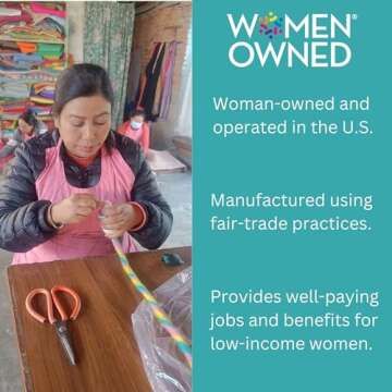 Catch a Mouse Wool Cat Toy - 6-Foot Tail Indoor Cat Kittens. Pride (Unicorn Swirl) Mouse Rat Plush Toy