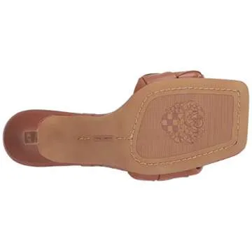 Vince Camuto Women's Footwear Brelanie Woven Strap Dress Mule Heeled Sandal