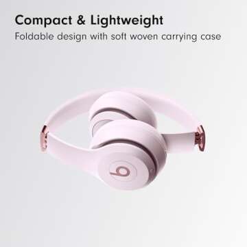 Beats Solo4 with AppleCare+ for Headphones (2 Years) - Cloud Pink